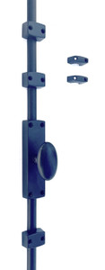 Richelieu Romi Classic Brass Cremone Bolt in Black Richelieu Romi Classic Brass Cremone Bolt in Black