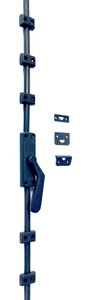 Small Cremone Bolt with Flat Lever in Oil-Rubbed Bronze