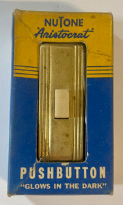 NuTone PB-7 Aristocrat Push Button Door Bell