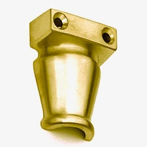 End Guide/Surface Strike For V00 Cremone Bolt in Satin Brass End Guide/Surface Strike For V00 Cremone Bolt in Satin Brass