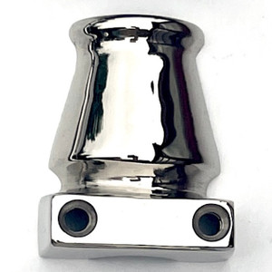 End Guide/Surface Strike For V00 Cremone Bolt in Polished Nickel End Guide/Surface Strike For V00 Cremone Bolt in Polished Nickel