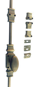 Queen Anne Cremone Bolt In Antique Brass Queen Anne Cremone Bolt In Antique Brass