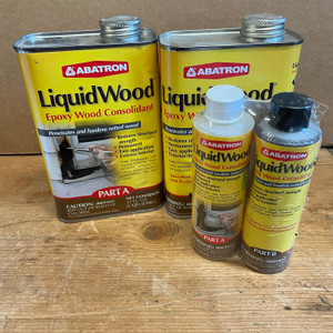 LiquidWood Epoxy Wood Consolidant