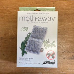 Richards Herbal Moth Away, Non Toxic, 18 Pack Jumbo Sachets Moth