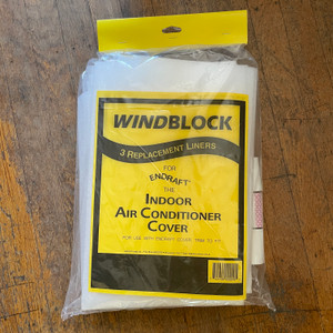 Replacement Tape and Liners for Endraft Air Conditioner Covers Replacement Tape and Liners for Endraft Air Conditioner Covers