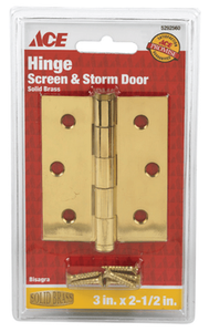 Closeout Sale! 3 in Screen & Storm Door Hinge Closeout Sale! 3 in Screen & Storm Door Hinge