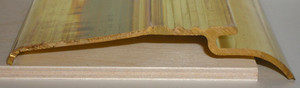 Interlocking Threshold 4-1/2" Wide x 15/16" Tall With 1/4" Offset Interlocking Threshold 4-1/2" Wide x 15/16" Tall With 1/4" Offset