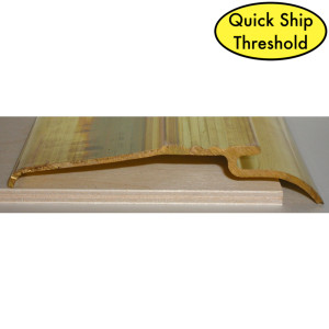 Interlocking Threshold 4-1/2" Wide x 15/16" Tall With 1/4" Offset