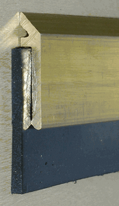 Bronze & Neoprene Door Sweep 1-7/8" Bronze & Neoprene Door Sweep 1-7/8"