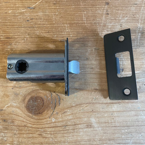 Narrow 1-3/4" Backset Latch for Knobs or Levers