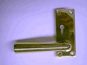 Outside Lever and Trim for Locking Cremone Bolt Outside Lever and Trim for Locking Cremone Bolt
