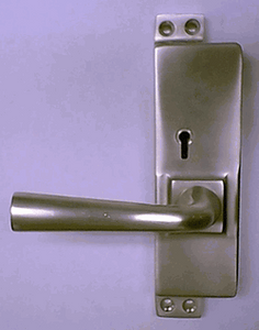 Locking Cremone Bolt in Satin Nickel Locking Cremone Bolt in Satin Nickel