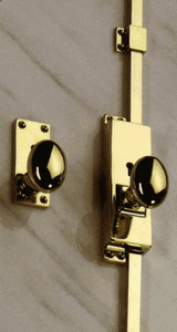 Skeleton Key Locking Cremone Bolt with Egg Knob Skeleton Key Locking Cremone Bolt with Egg Knob