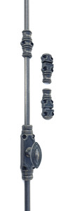 Richelieu Natural Iron Cremone Bolt Richelieu Natural Iron Cremone Bolt