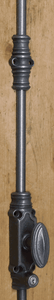Bouvet Locking Cremone Bolt in European Pewter Bouvet Locking Cremone Bolt in European Pewter