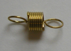 No. 158 Brass Mortise Lock Extension Spring No. 158 Brass Mortise Lock Extension Spring