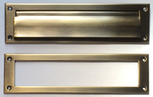 13" x 3-9/16" Mail Slot with Single Flap 13" x 3-9/16" Mail Slot with Single Flap