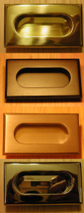 No. 26 Deluxe Recessed Sash Lift with Beveled Edge No. 26 Deluxe Recessed Sash Lift with Beveled Edge