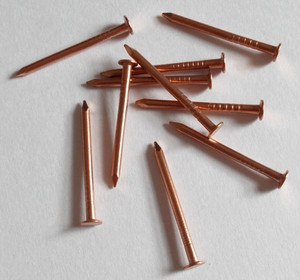 750 1" Solid Bronze Nails 750 1" Solid Bronze Nails