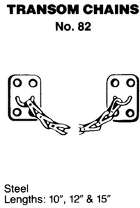 Ives No. 82 Transom Chains