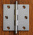 Eric Morris 2-1/2" x 2-1/2" Ball Tip Cabinet Hinge