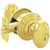 Classic Brass Emtek Key-in-Knob or Key-in-Lever with 5" Backset Classic Brass Emtek Key-in-Knob or Key-in-Lever with 5" Backset
