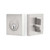 Customizable Stainless Steel Square Deadbolt With Choice Backset Customizable Stainless Steel Square Deadbolt With Choice Backset
