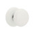 Customizable Emtek Ice White Porcelain Knob With Choice Backset & Porcelain Rosette