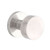 Customizable Emtek Stainless Steel Round Knob With Choice Backset