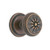 Customizable Emtek Lost Wax Cast Bronze Petal Knob With Choice Backset