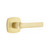 Customizable Emtek Modern Designer Brass Spencer Lever With Choice Backset