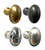 Medium Oval Cabinet Knob