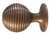 Reeded Ball Cabinet Knob Reeded Ball Cabinet Knob