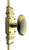 Queen Anne Cremone Bolt In Satin Brass