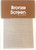 Bronze Copper Insect Screen Sample
