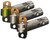 Custom Backset Passage Latch With Rounded End, 52.5° Rotation, Bevel Front, And T-Strike