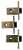 1-1/4" Backset Passage Latch