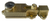 Keyed Lockable Surface Bolt In Brass Brass Plated Steel