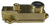 Keyed Lockable Surface Bolt In Brass Brass Plated Steel