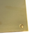 Custom-Sized Solid Polished Brass, Unlacquered Kickplate
