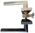 Extra Short 1-3/8" Backset Magnetic Tubular Latch For Use With Passage Levers