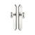 Customizable Stretto Brass Concord 2" x 10-1/2" Handle Set With 1-3/4", 2-3/8", or 2-3/4" Backset