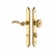 Customizable Stretto Brass Concord 1-1/2" x 11" Handle Set With 1-3/4", 2-3/8", or 2-3/4" Backset