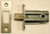 Narrow 1-3/4" Backset Mortise Bolt Narrow 1-3/4" Backset Mortise Bolt