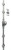 Baldwin Cremone Bolt in Satin Nickel Lifetime™ Baldwin Cremone Bolt in Satin Nickel Lifetime™