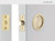 Emtek Passage Pocket Door Hardware