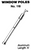 Kilian No. 118 Window Pole Kilian No. 118 Window Pole
