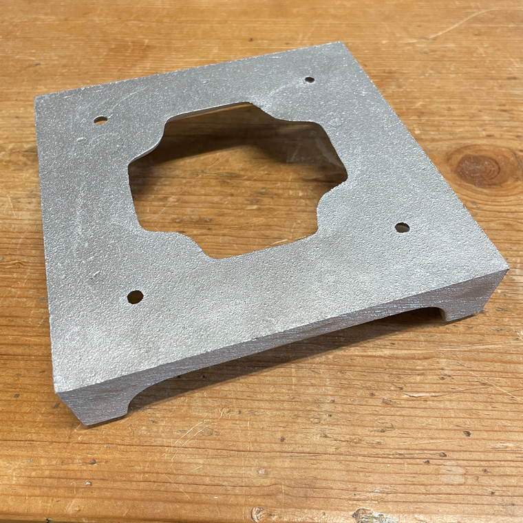 6 x 6 Aluminum Post Pedestal Base