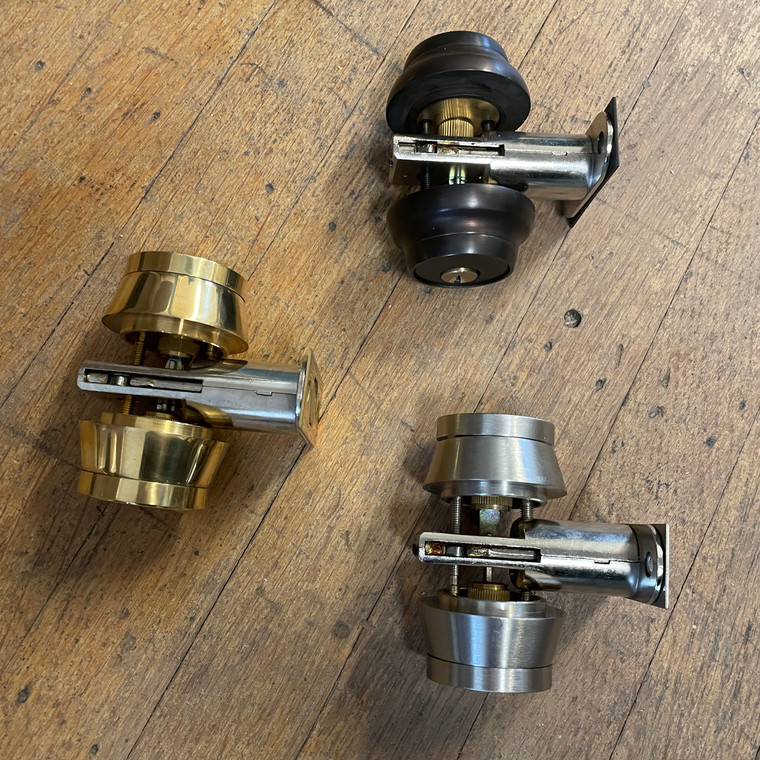 Small Bore 2" Backset Double Cylinder Deadbolt