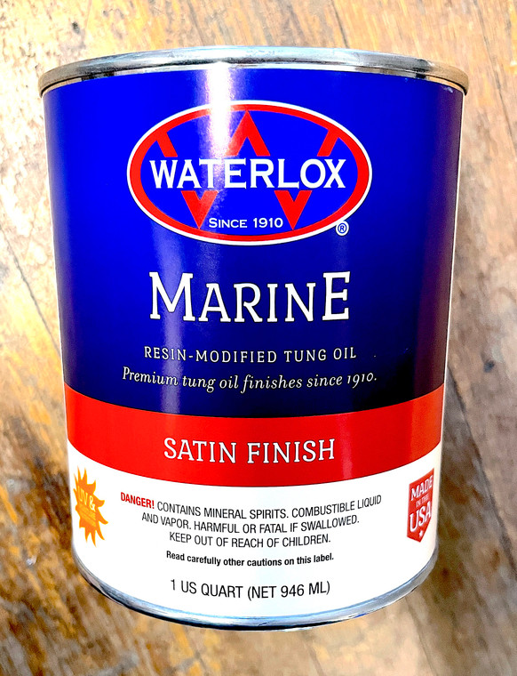 Waterlox Marine Satin VOC Compliant Finish Quart